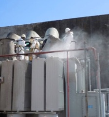 Transformer Fire Steam Cleaning, Franklin, GA