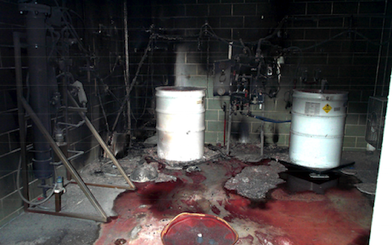 Chlorine Dioxide Explosion in Generator Room