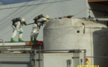 Stabilization of Hypochlorite Contaminated AST Reaction at Poultry Facility Calhoun GA
