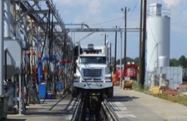 Vacuum Truck High-Rail Cleaning Locomotive Maintenance Facility Macon Georgia